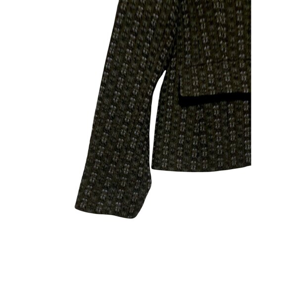 Vintage Cinzia Rocca Wool Jacket 10 Blazer Tweed Italy Quiet Luxury 100% Wool - Picture 4 of 12